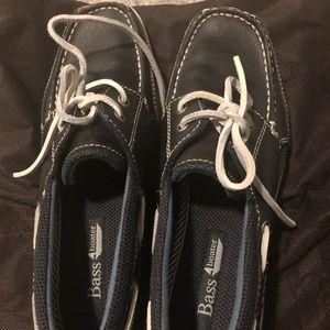 Blue BASS Boater Shoes